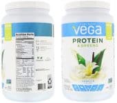 אבקת חלבון וירקות ירוקים טבעונית של VEGA