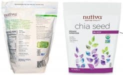 תוסף זרעי צ'יה של חברת Nutiva Organic
