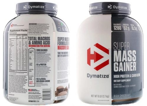 גיינר לעלייה במסה מבית Dymatize