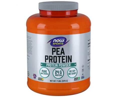 אבקת חלבון אפונה: NOW Foods Pea Protein