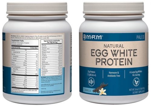אבקת חלבון ביצה טבעית לגמרי של MRM