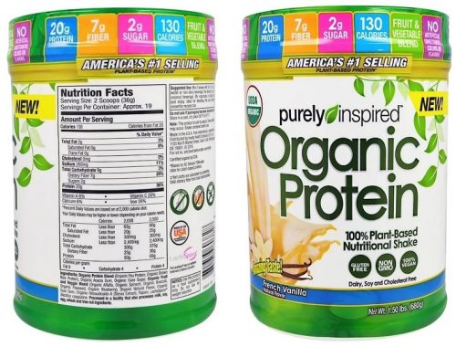 אבקת חלבון טבעונית של Purely Inspired