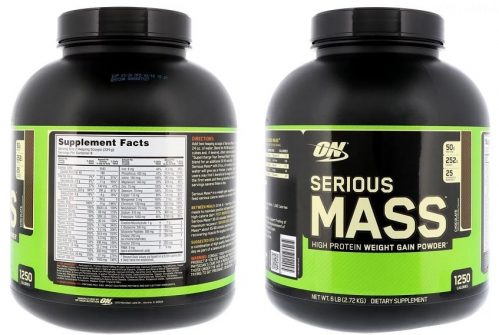 גיינר Serious Mass מבית Optimum Nutrition