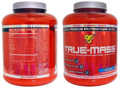 גיינר TRUE-MASS מבית BSN