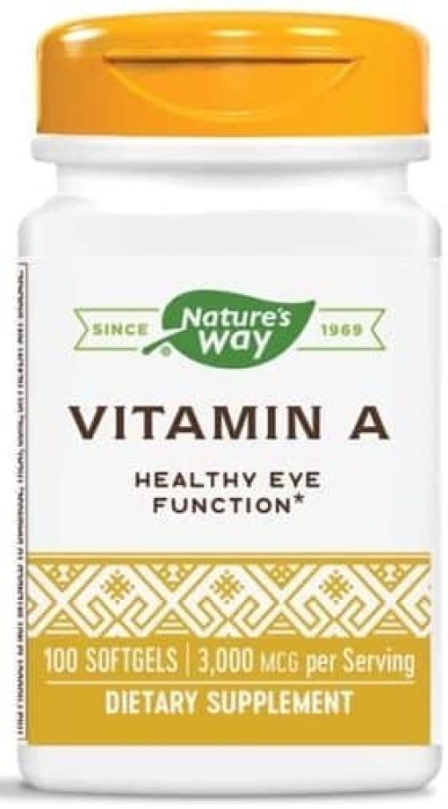 כמוסות ויטמין A של חברת Nature’s Way