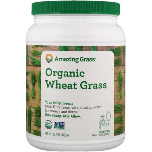 עשב חיטה אורגני של חברת Amazing Grass
