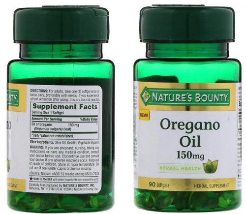 שמן אורגנו של חברת Nature’s Bounty
