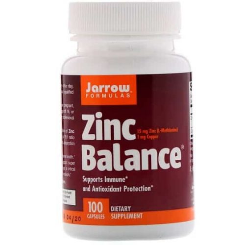 תוסף אבץ מאוזן של חברת Jarrow Formulas